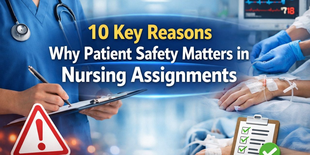 10 Key Reasons Why Patient Safety in Nursing Assignments Require