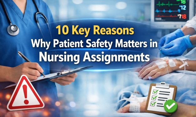 10 Key Reasons Why Patient Safety in Nursing Assignments Require